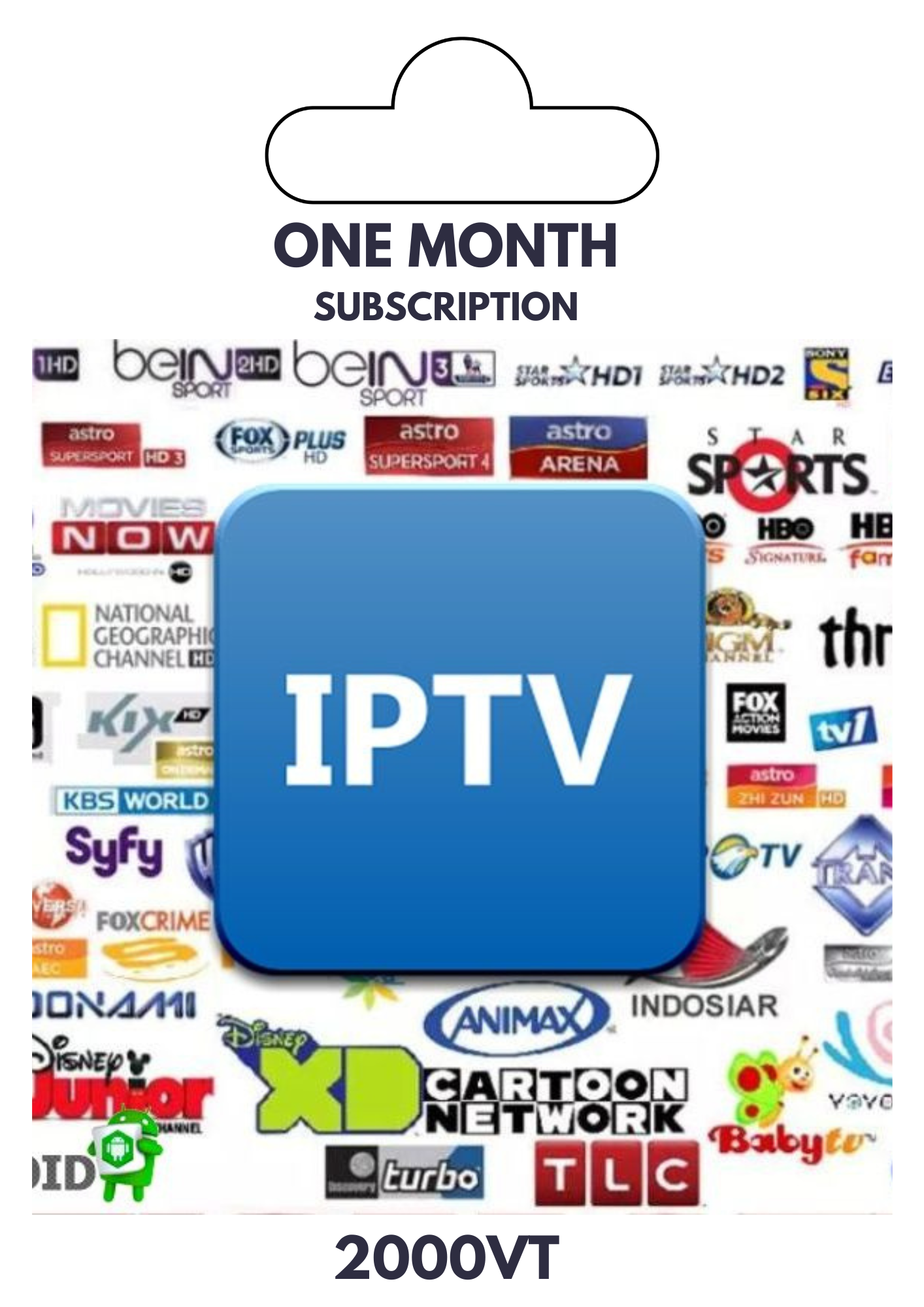 Streaming Live TV - 1 Month Subscription