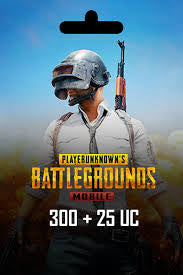 PUBG 001 - 300 UC PUBG Global