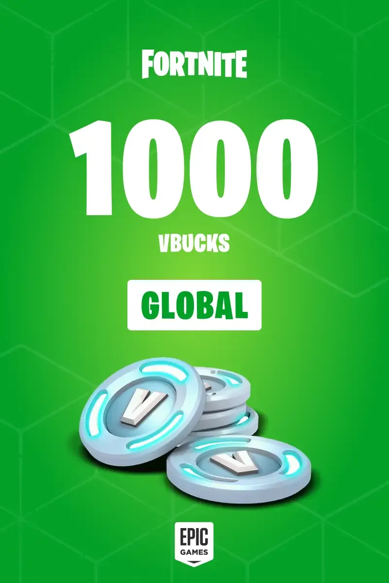 Fortnite - 1000 V-Bucks Card (Global)