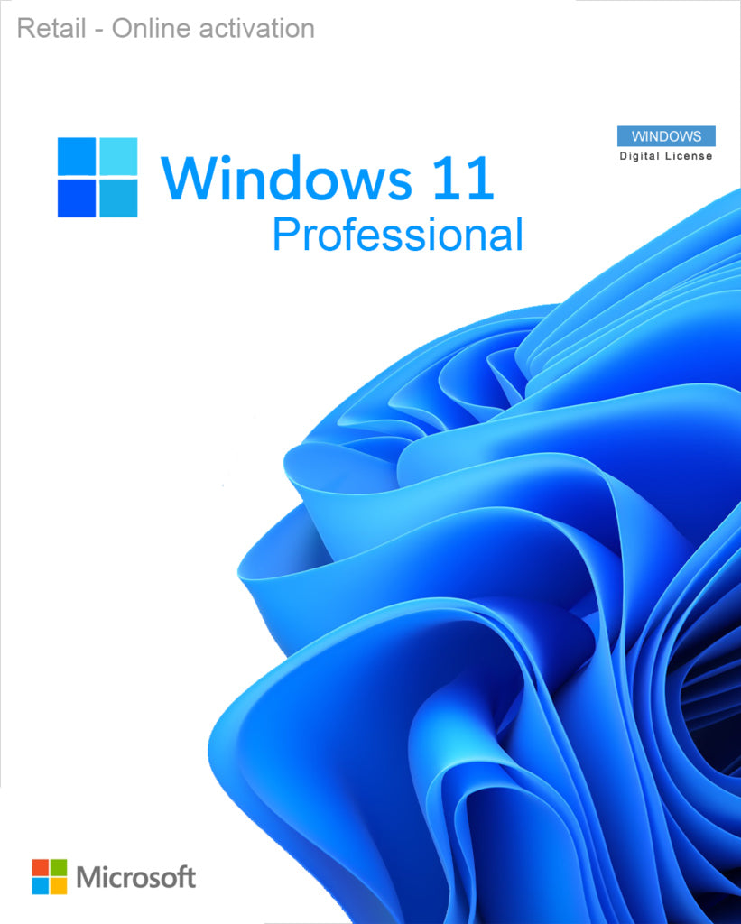 Microsoft Windows 11 Pro (PC) - Microsoft Key